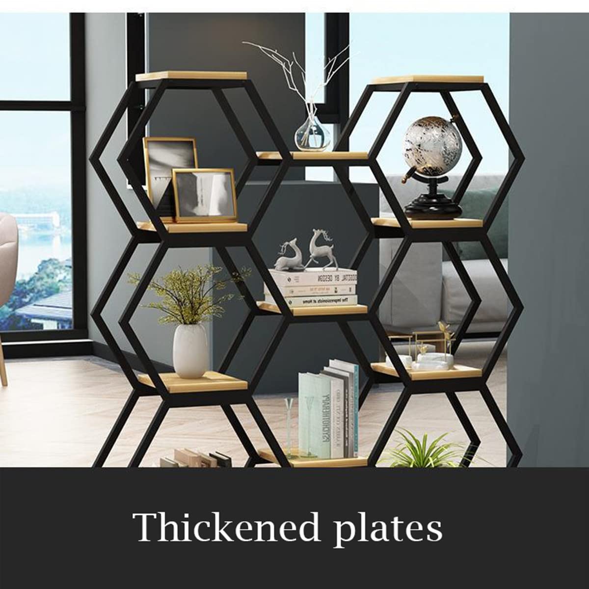 Amazon.co.jp: プランタースタンド 六角形 フラワースタンド 金属 玄関